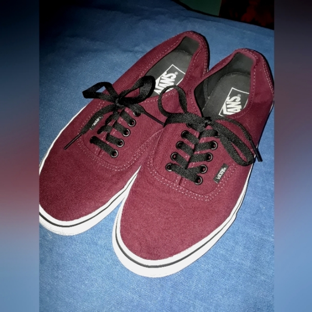 Maroon Vans - Like new